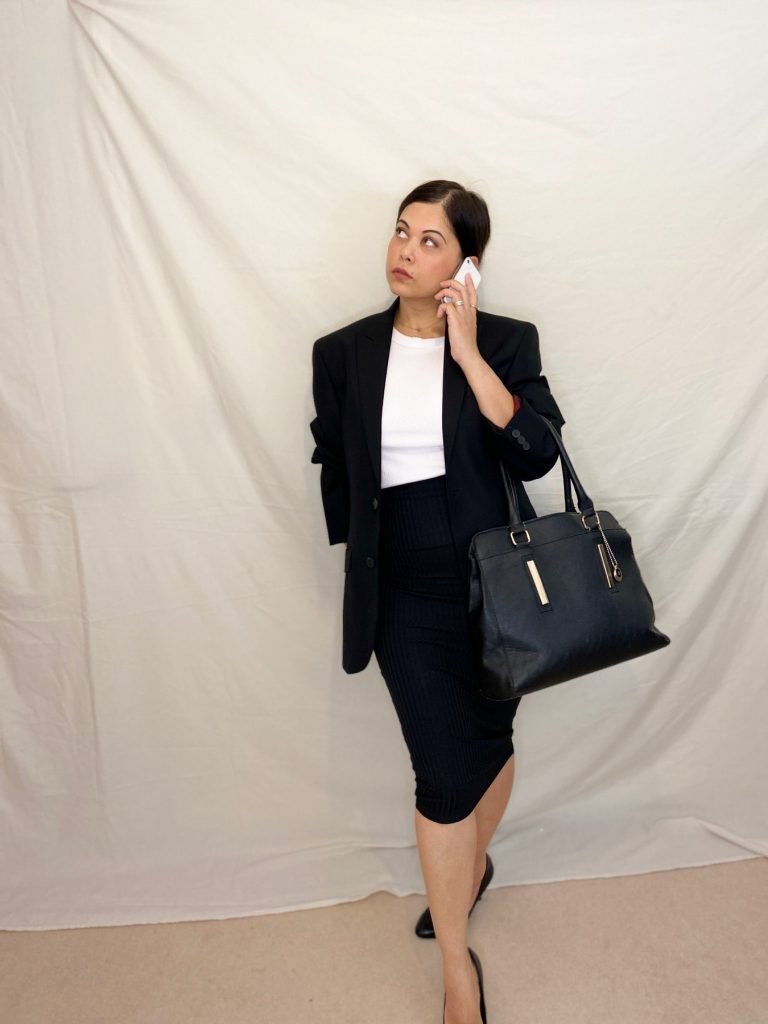 Miranda SATC style outfit 