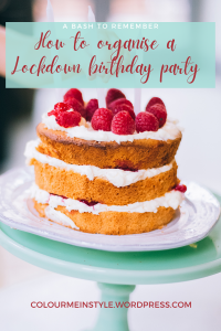 How to organise a lockdown birthday party