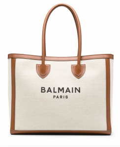 Balmain logo tote bag