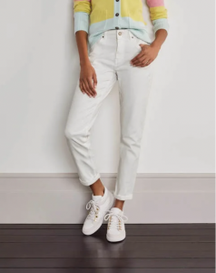White jeans Straight