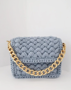 SLAVIC ATELIER blue bag