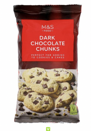 M&S Dark Chocolate Chunks