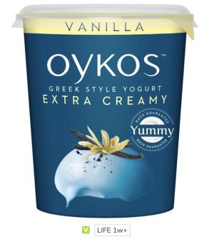 Oykos Vanilla Greek Yogurt