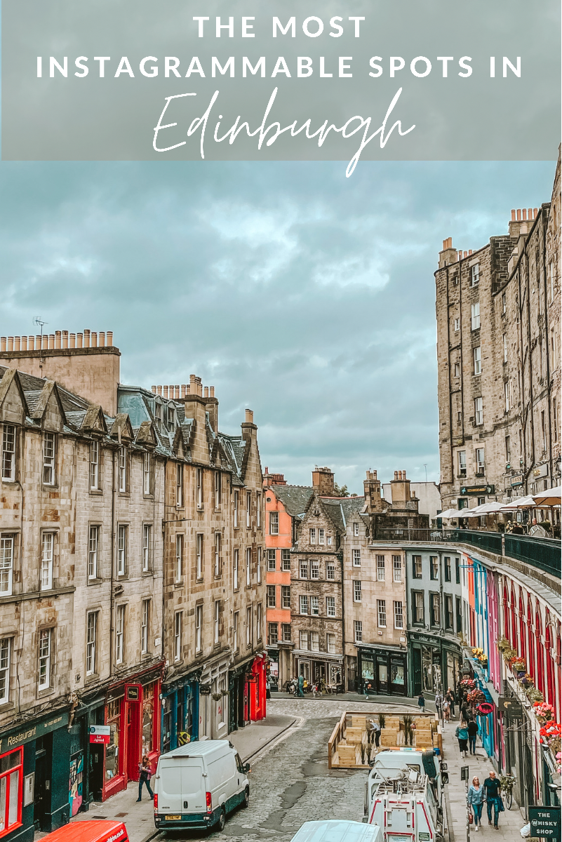 most instagrammable streets and spots in Edinburgh