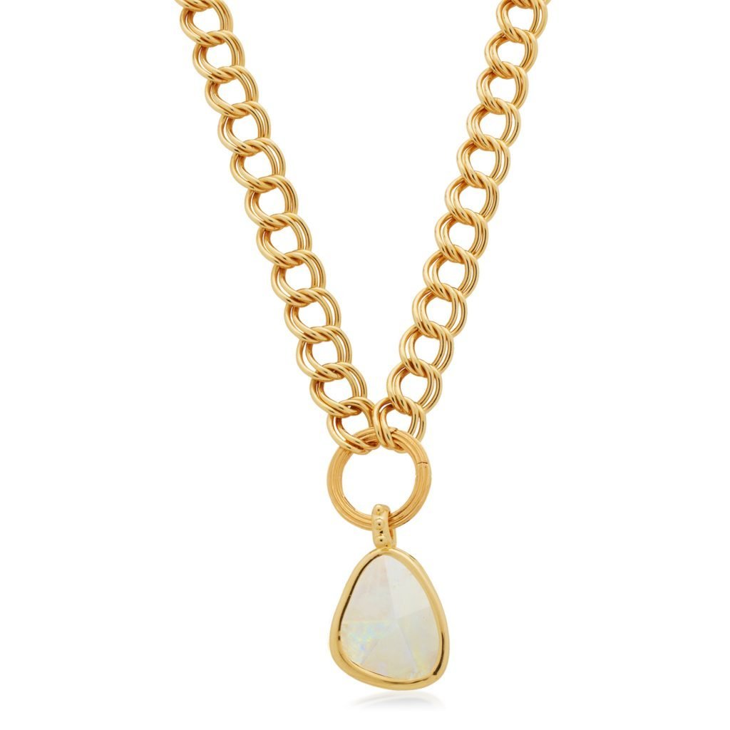 Monica Vinader Groove Curb Chain Necklace