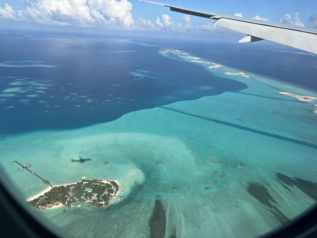 Maldives from the sky