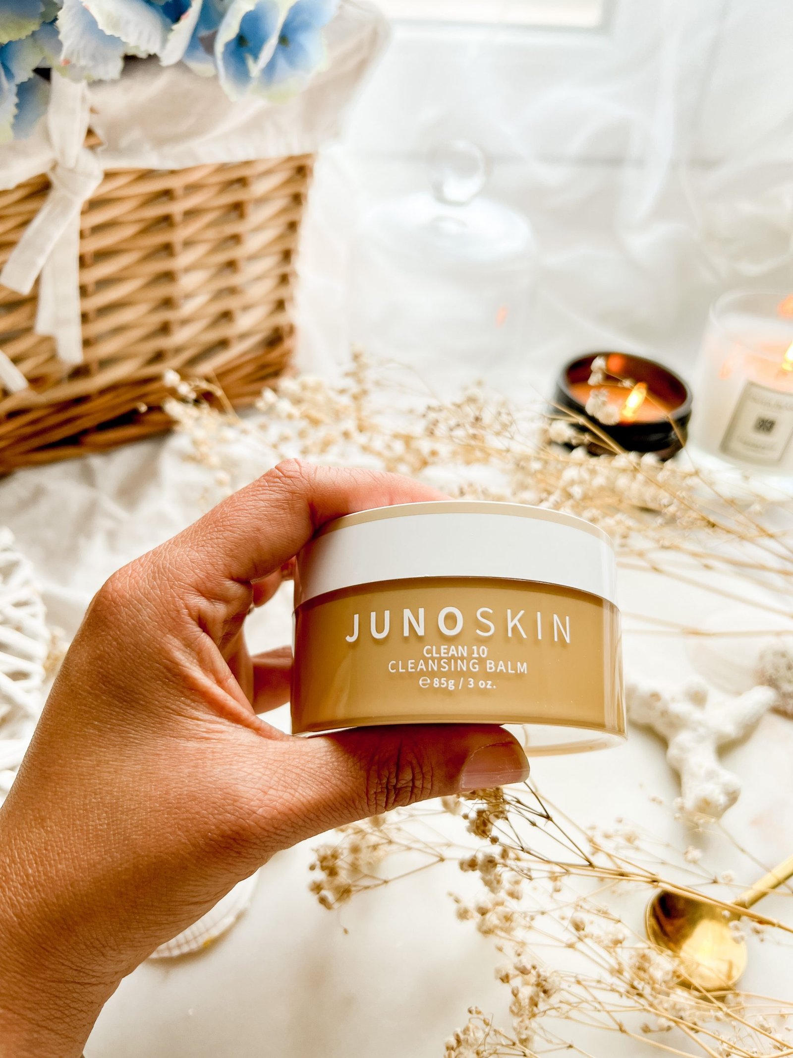 Juno & co Clean 10 Cleansing Balm . Best cleansing balms in the UK Sustainable skincare brands 
