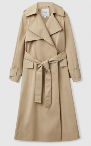 COS BELTED TRENCH COAT £150
