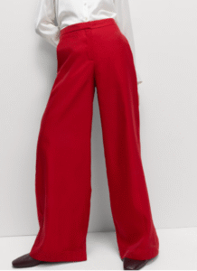 Red trousers M&S