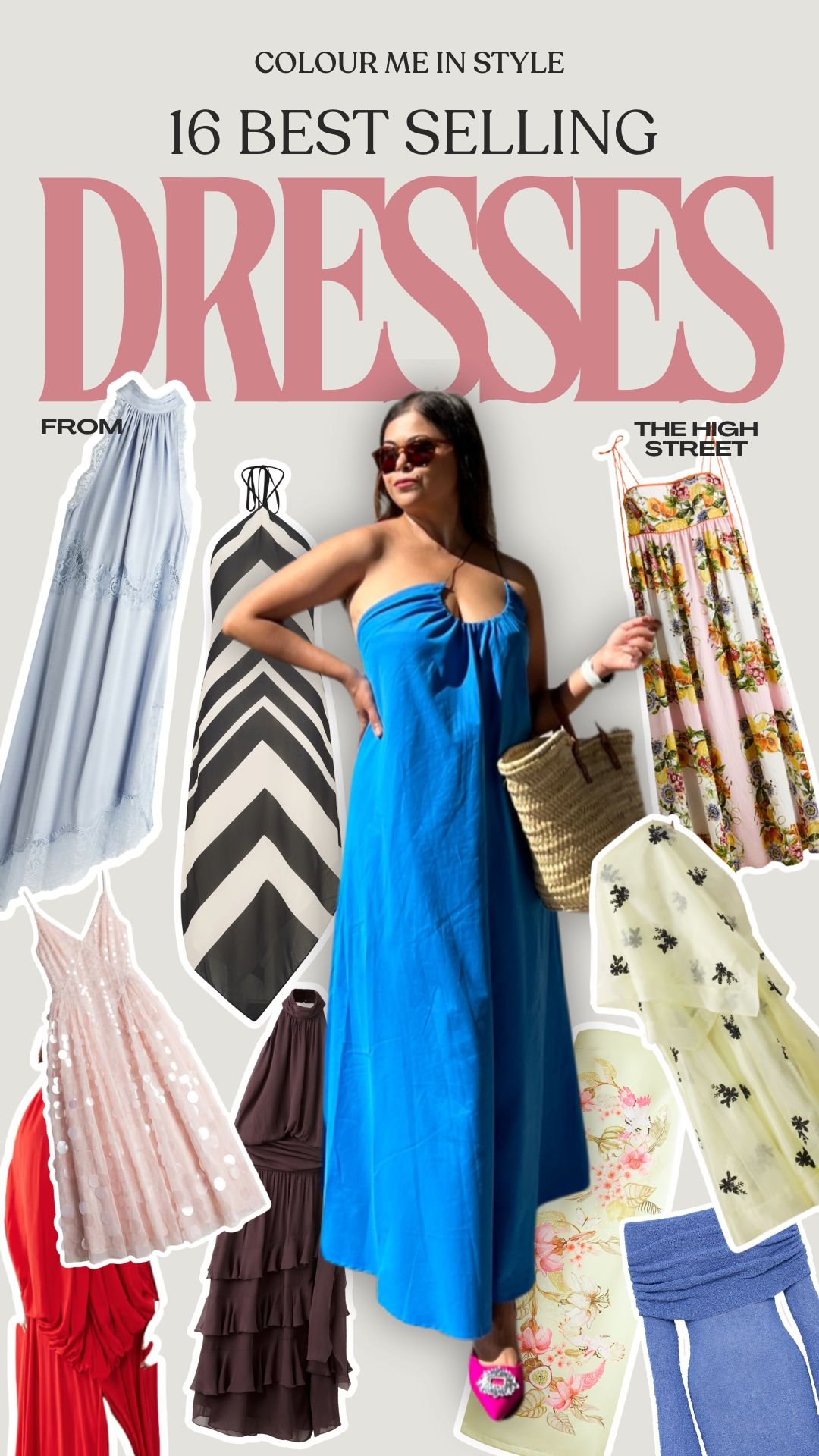 sachin and babi light blue dress I handpicked 16 best dresses from H&M, ASOS, Meshki & Mango for that  perfect holiday look